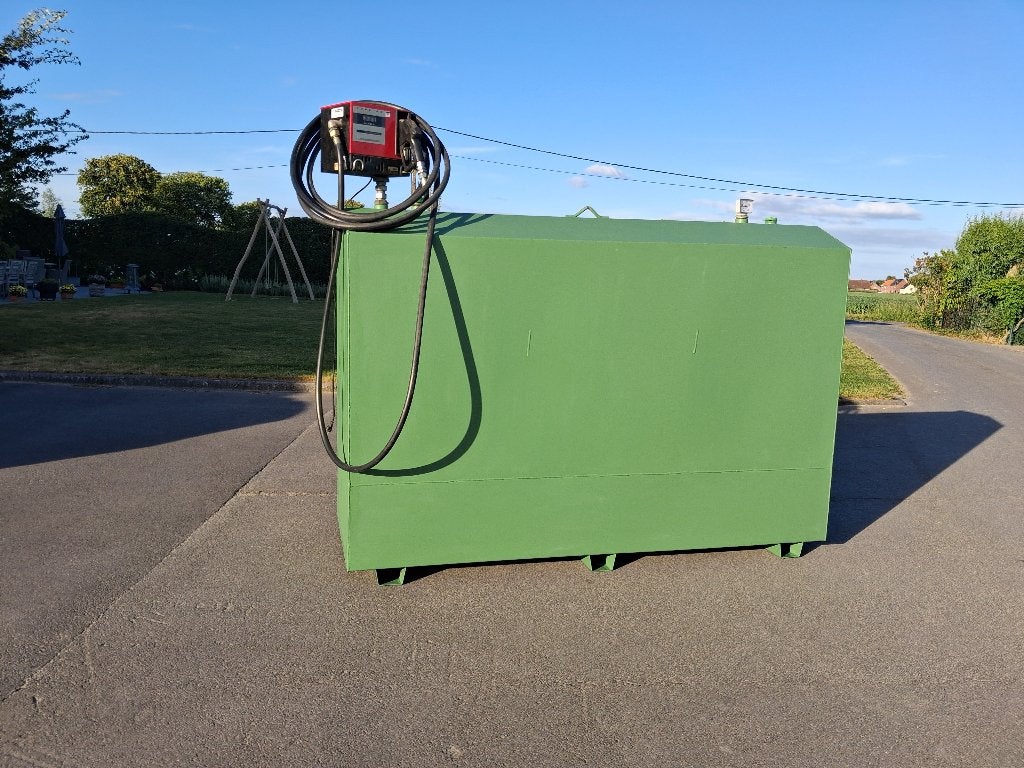 mazouttank dubbelwandig, Ophalen