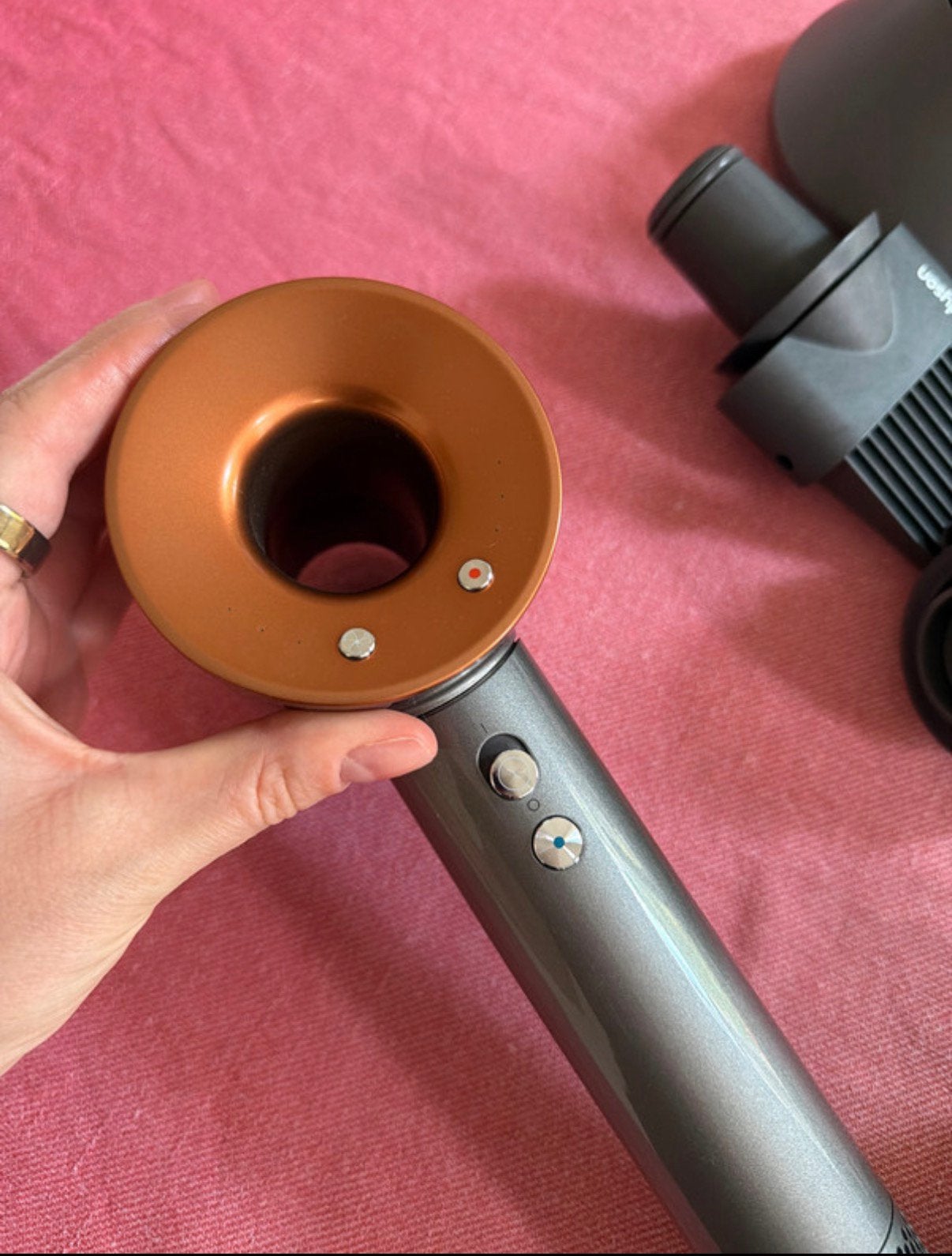 Dyson haardroger voor krullend haar, Ophalen of Verzenden, Zo goed als nieuw, Haardroger