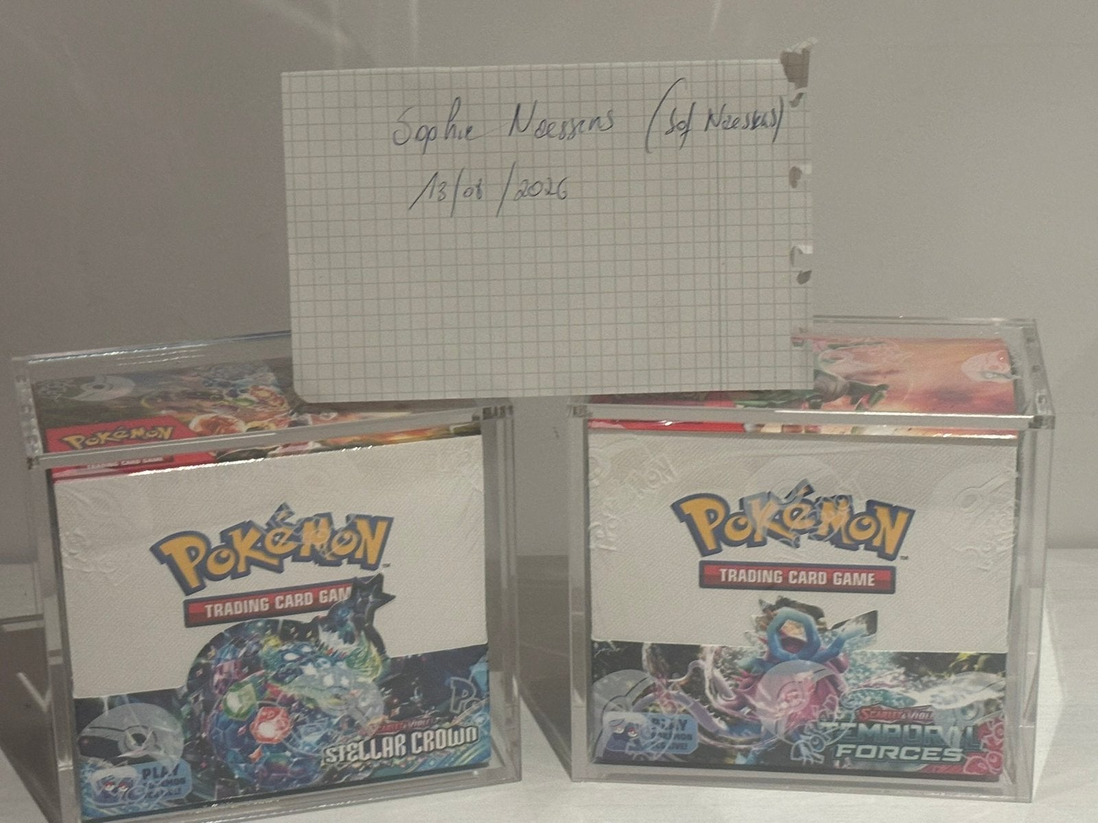 Stellar Crown Booster Box, Ophalen of Verzenden, Zo goed als nieuw, Booster