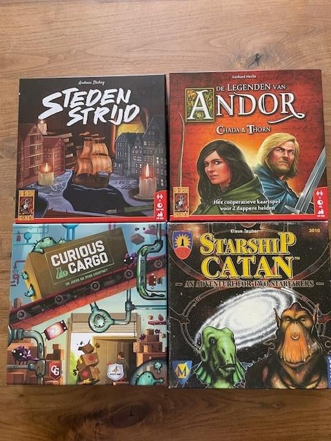 2 speler spellen, Hobby en Vrije tijd, Gezelschapsspellen | Bordspellen, Ophalen of Verzenden, Zo goed als nieuw