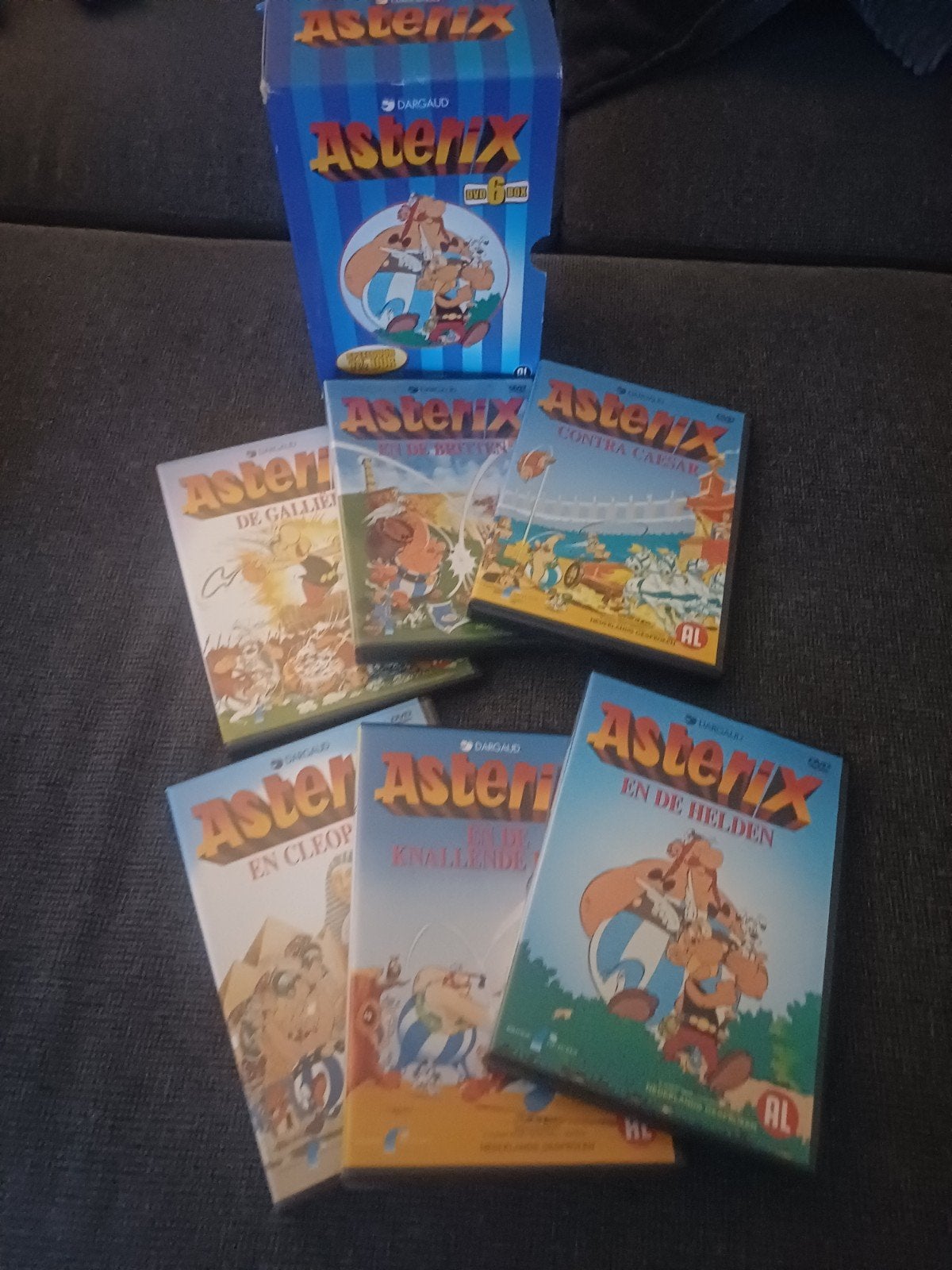 Asterix - DVD box - Nieuwstaat, Cd's en Dvd's, Ophalen of Verzenden, Zo goed als nieuw