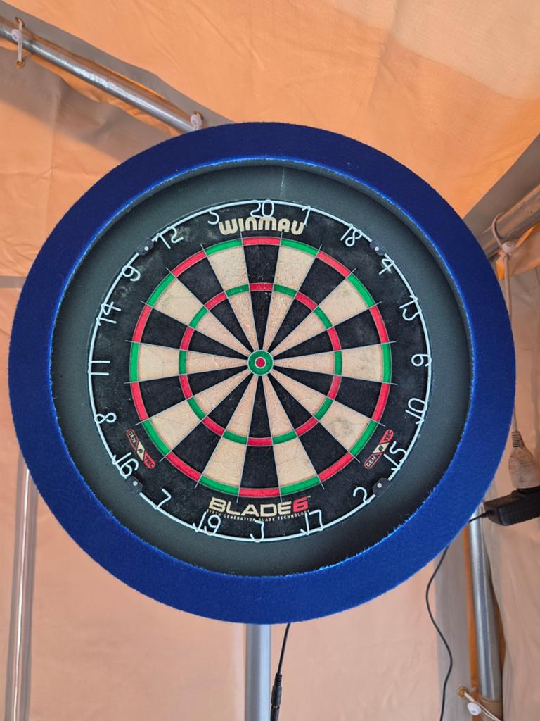 Dartbord verlichting, Sport en Fitness, Ophalen, Dartbord