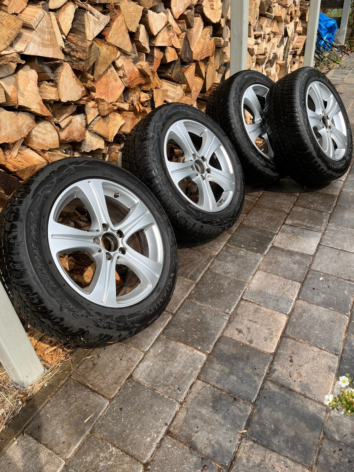 Kit hiver mercedes 17 pouces., Autos : Pièces & Accessoires, Enlèvement, 17 pouces, Pneu(s)