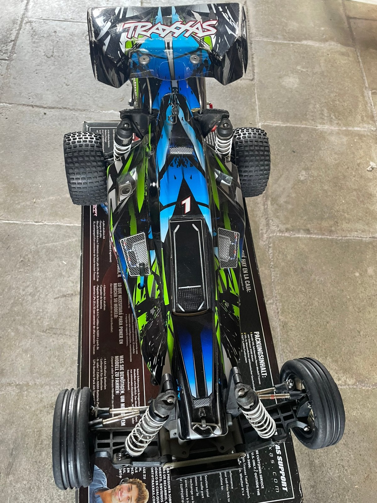 Traxxas bandit, Échelle 1:10, Enlèvement ou Envoi, Voiture off road, Utilisé