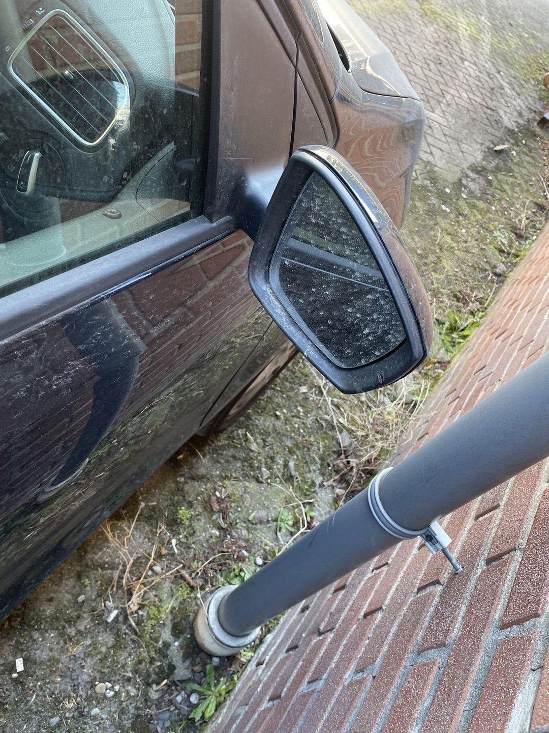 VW polo 6r buitenspiegel rechts, -, Utilisé, -, -