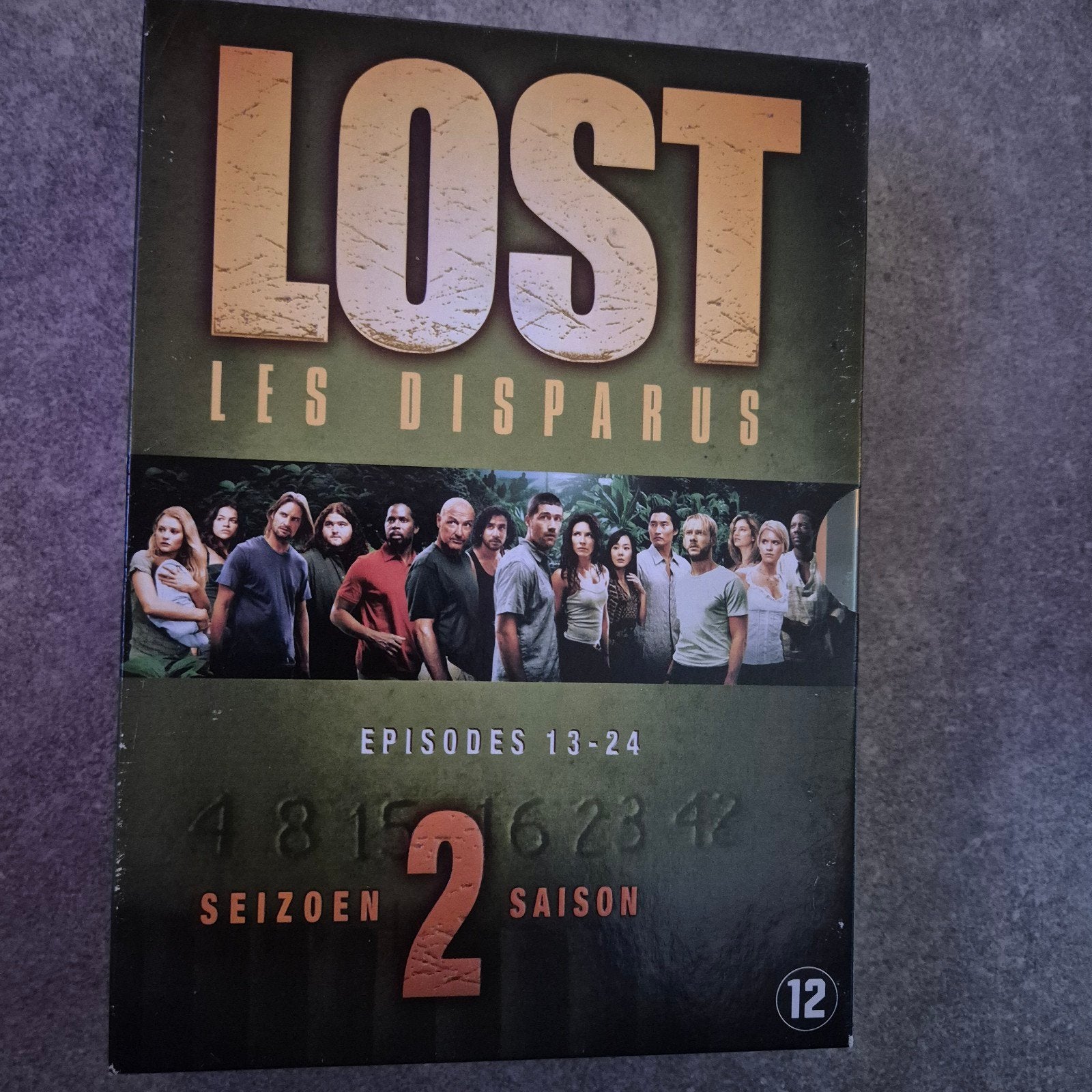 Dvd box Lost seizoen 2 ( aflevering  13-24), Vanaf 12 jaar, Ophalen of Verzenden, Zo goed als nieuw, Boxset