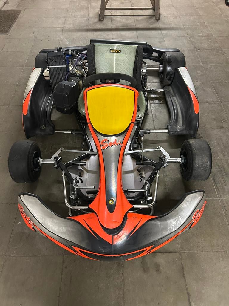 Rotax max senior 125cc (draaid niet), Sports & Fitness, Karting, Utilisé, Kart, Enlèvement