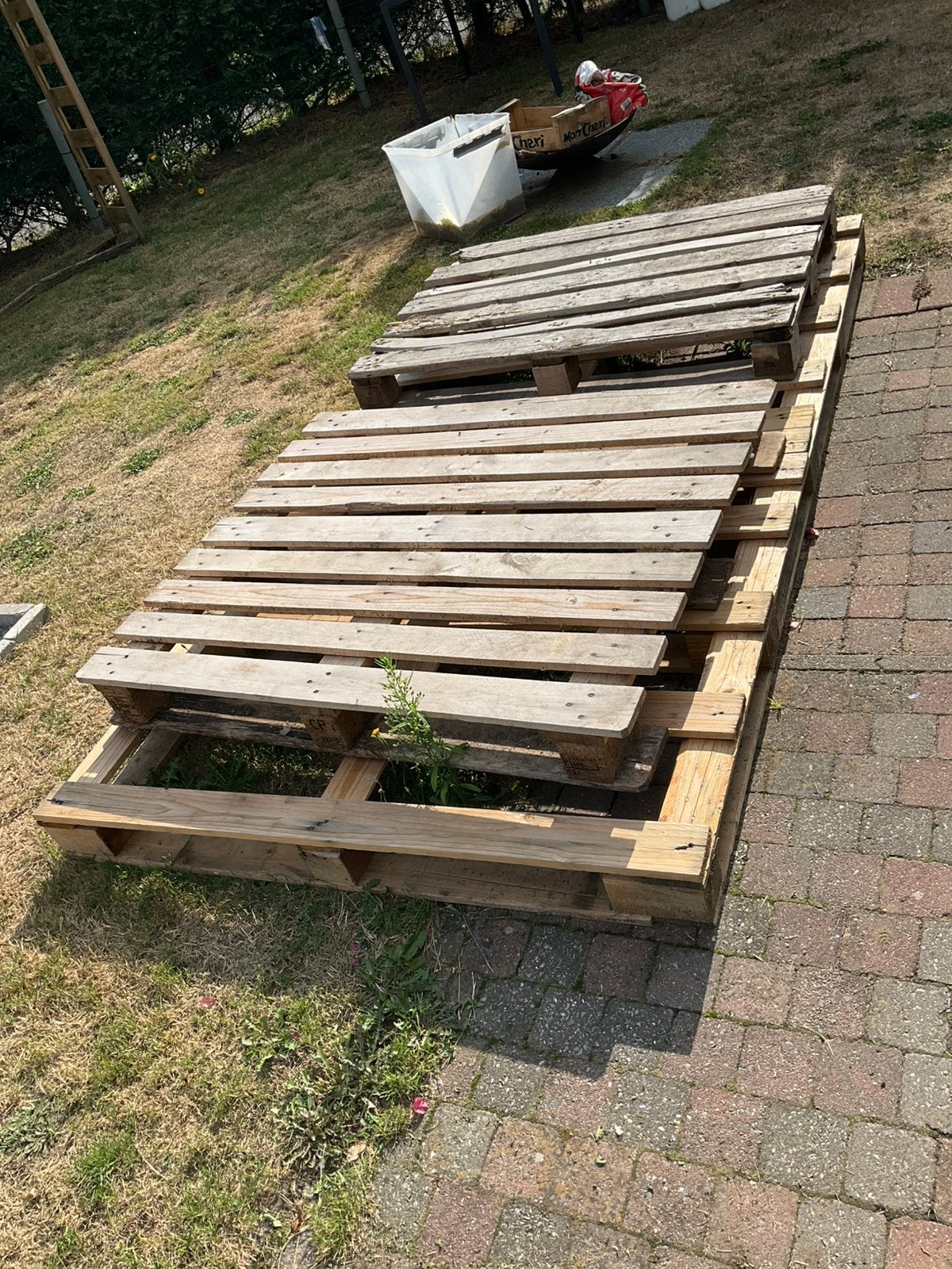 Gratis palletten, Enlèvement, Utilisé