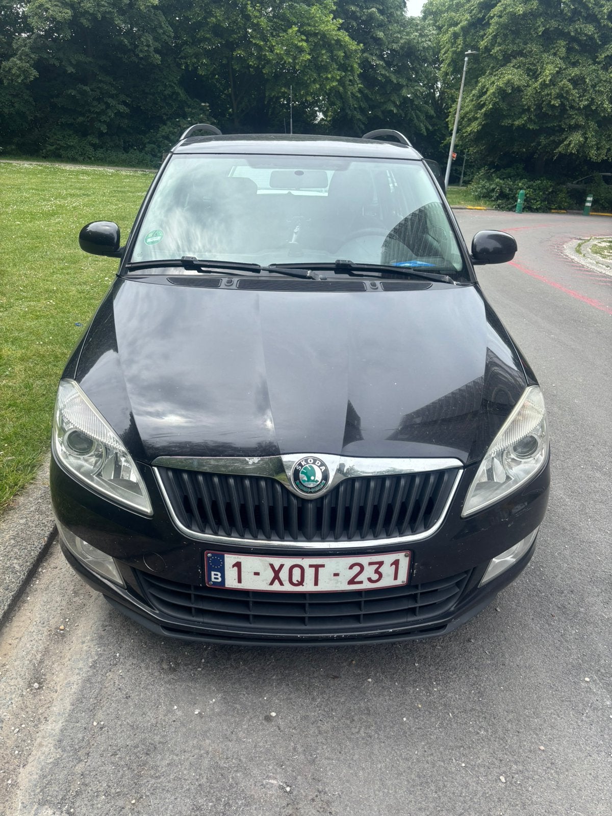 Skoda fabia 1,2 tdi, Auto's, Skoda, Euro 5, Stof, Zwart, 1199 cc