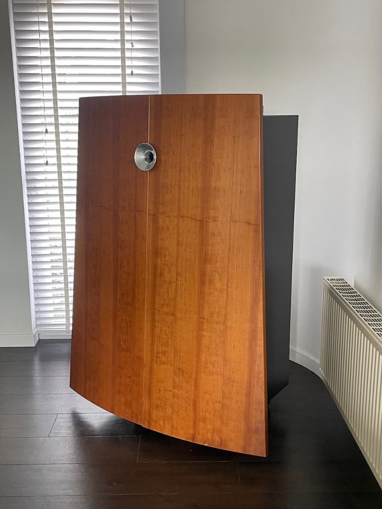 Leolux Kaleidos Design Kast / TV-computermeubel - Kersenhout, Design, Cerisier, 100 à 150 cm, Enlèvement