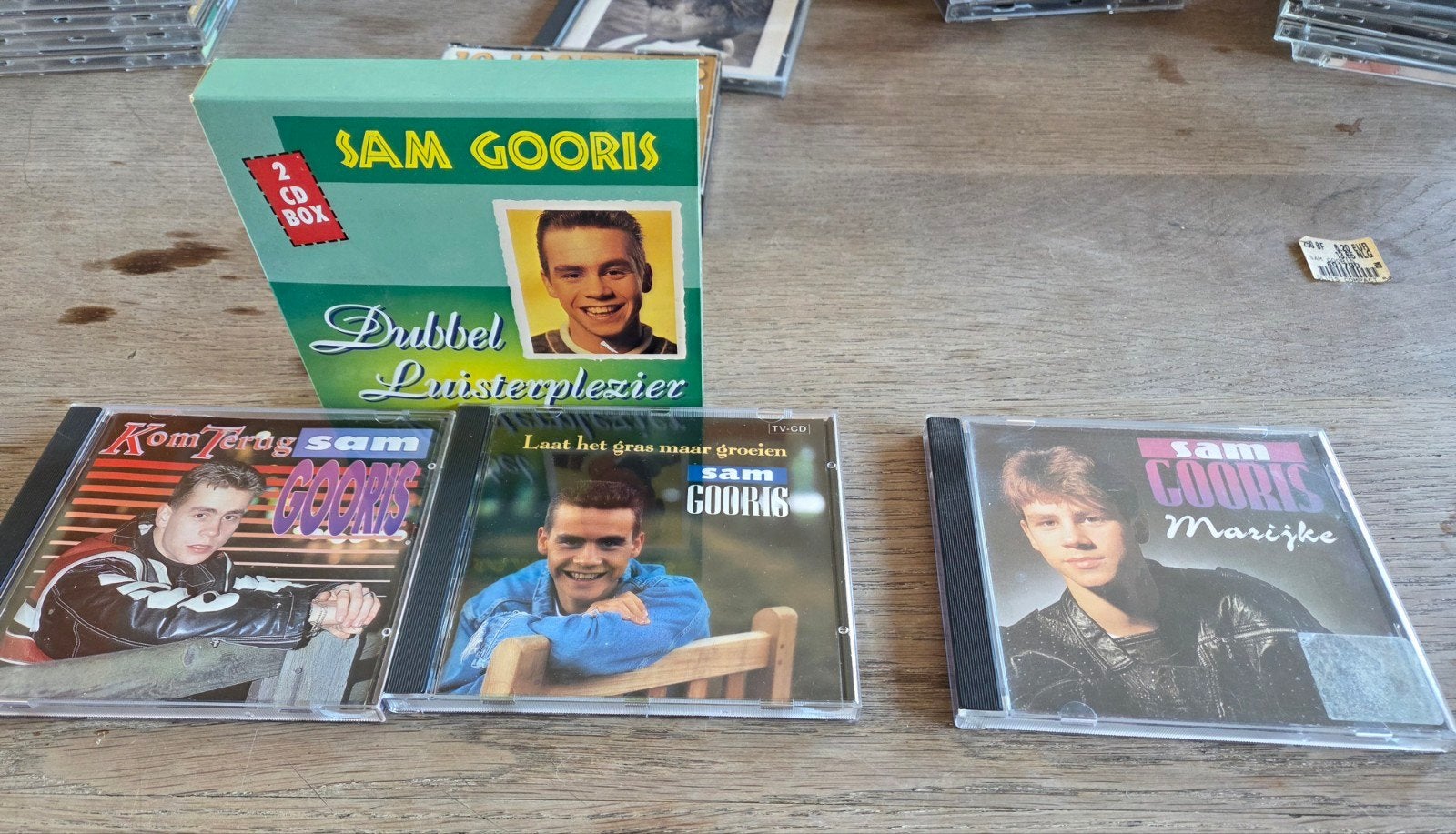 3 cd's Sam Gooris, Ophalen