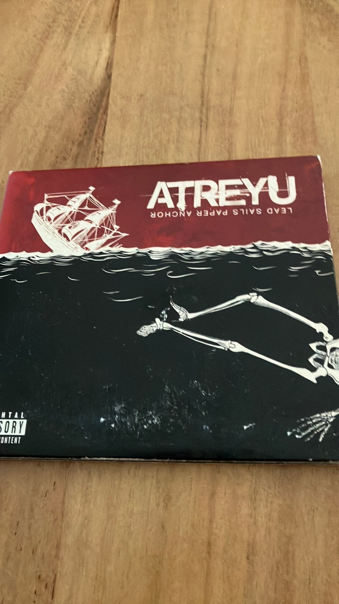 CD atreyu: lead sails paper anchor, Ophalen of Verzenden, Gebruikt, Album