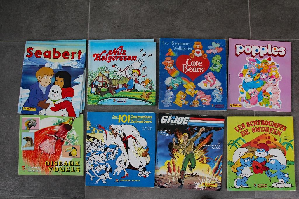 Lege panini albums zonder stickers, Ophalen, Sticker