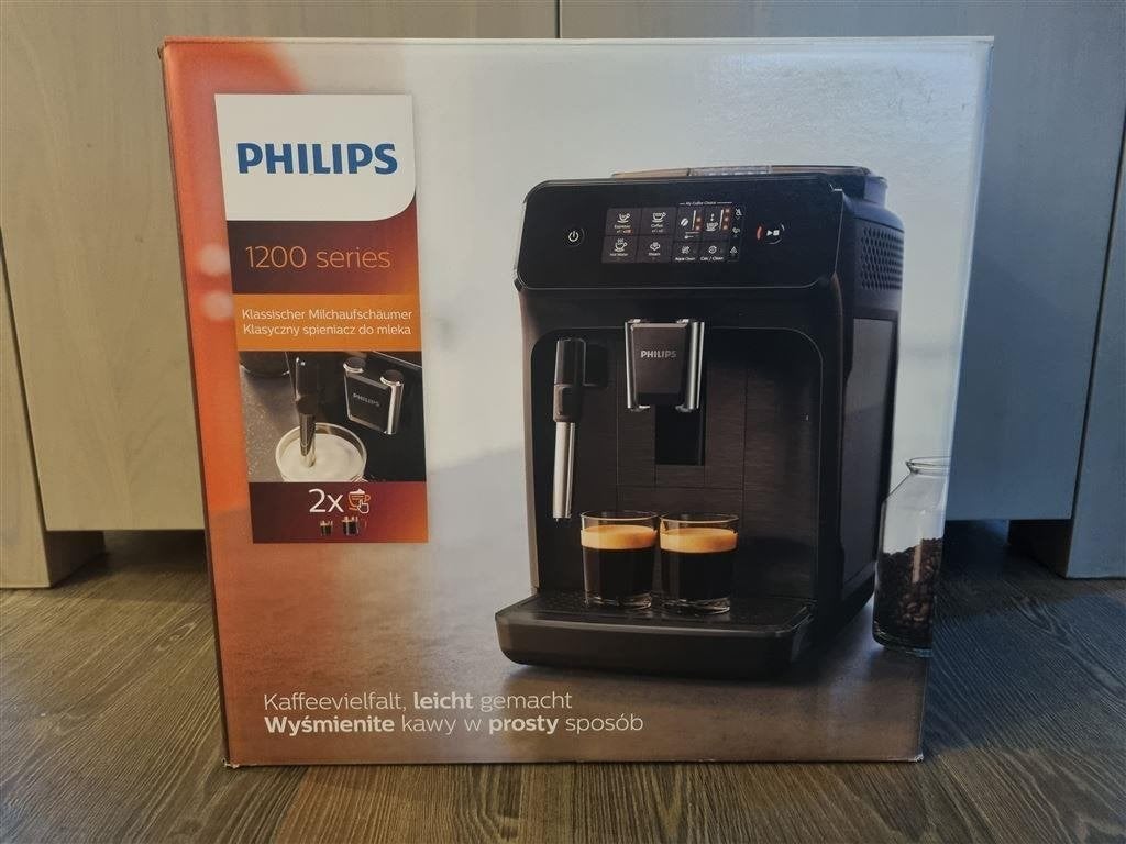 Phillips 1200 Series volautomatische koffiemachine, Electroménager, Cafetières, Enlèvement ou Envoi, Comme neuf, Cafetière