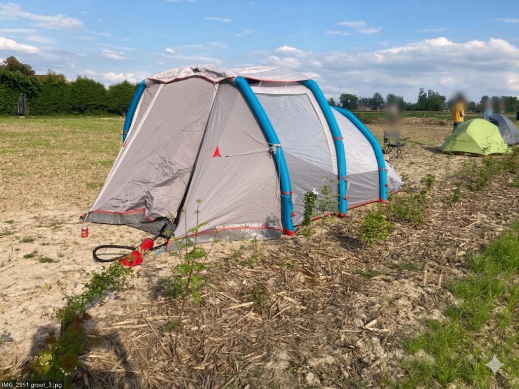 Kameerptent | Air seconds 4.1 XL, Caravans en Kamperen, Ophalen, Gebruikt, Tot en met 4