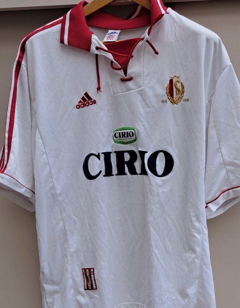MaillotFoot. 1998 Standart de Liège en SHORT., Verzenden, Gebruikt, Shirt