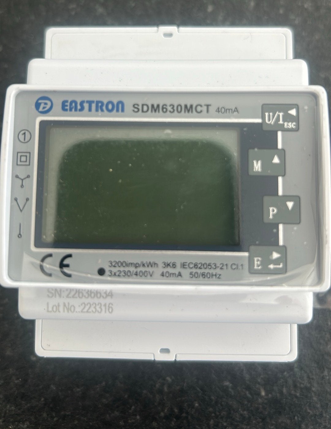 Modbus triphasé Eastron SDM630MCT, Enlèvement ou Envoi, Neuf