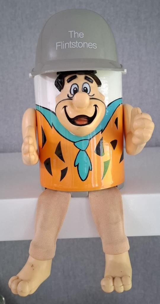 Zeldzame Flintstones Puppet Kooler Hanna Barbera, Ophalen of Verzenden, Zo goed als nieuw