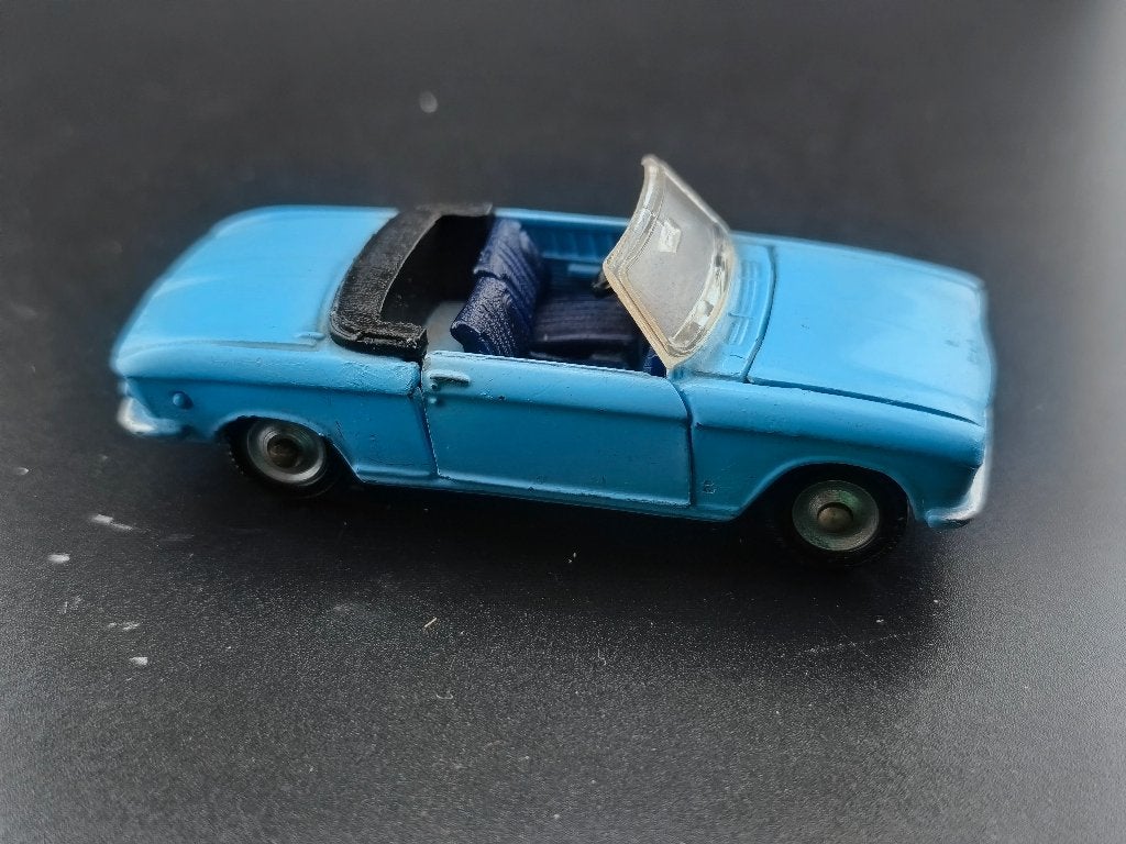 DINKY TOYS FRANCE PEUGEOT 204 CABRIOLET REF 511, Enlèvement ou Envoi, Utilisé, Voiture, Dinky Toys