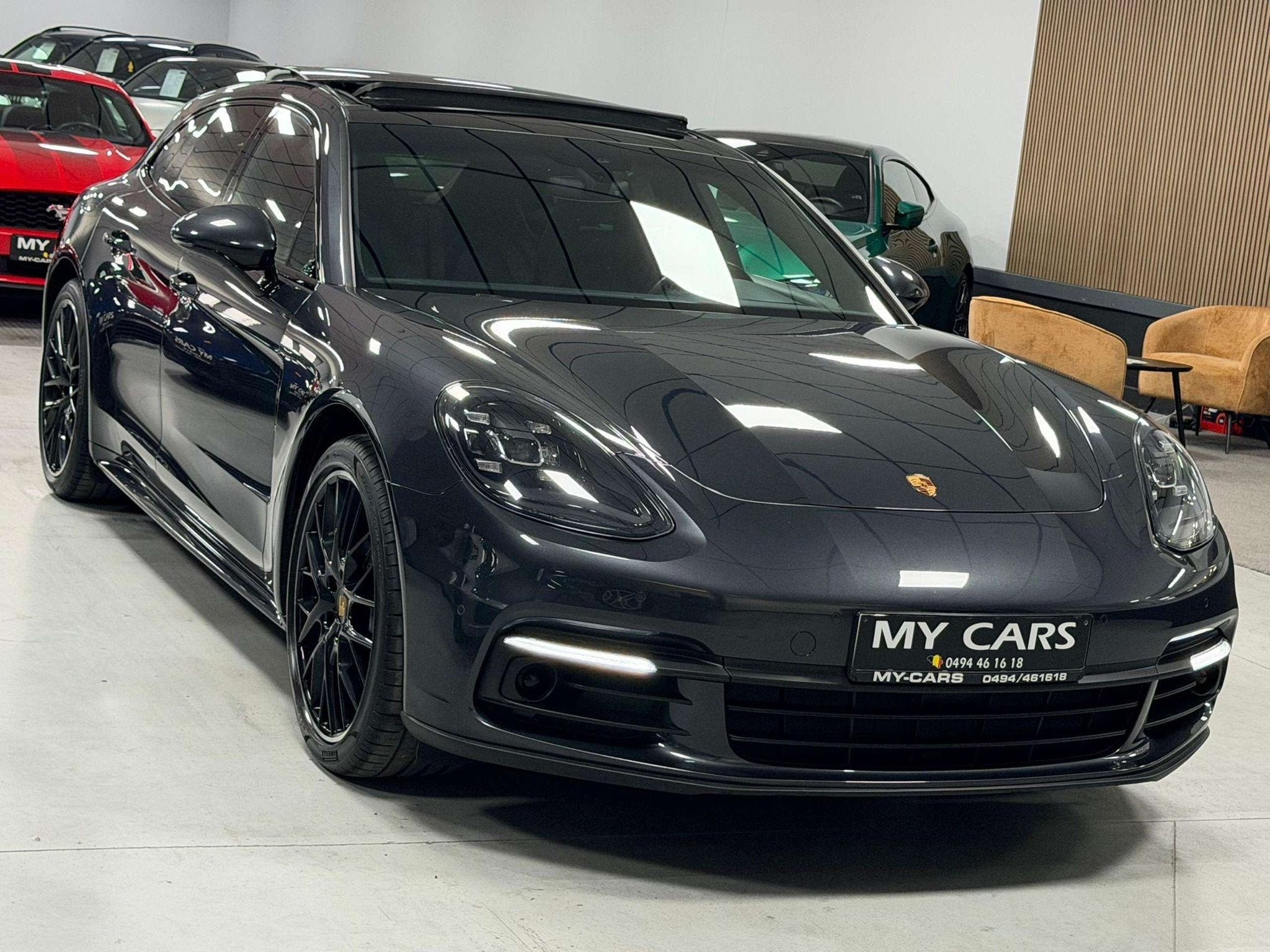 Porsche Panamera 4 Sport Turismo 3.0 V6 Turbo PDK - TOIT PAN, Cuir, Argent ou Gris, Achat, Entreprise