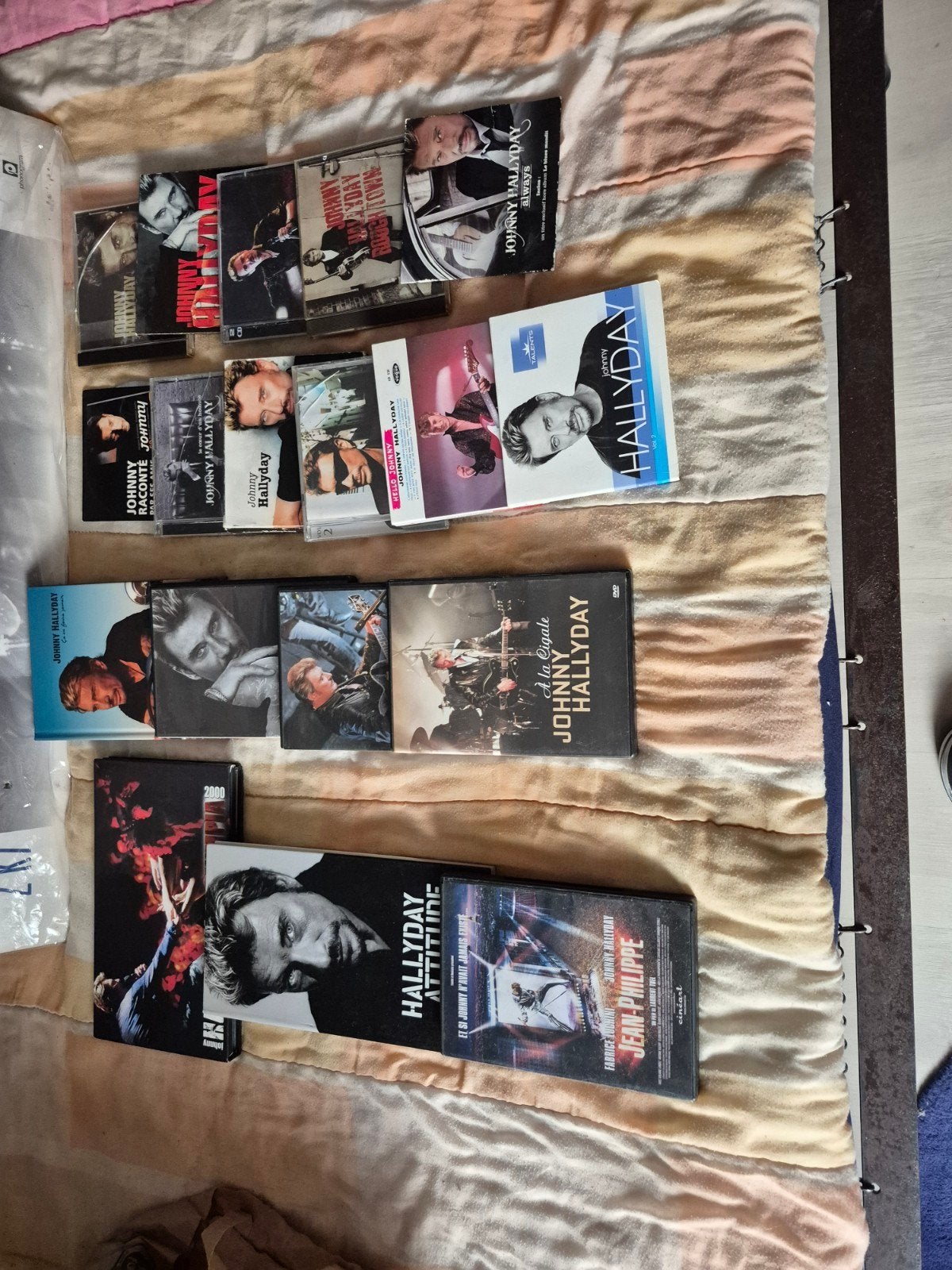 Collection johnny hallyday, Collections, Envoi