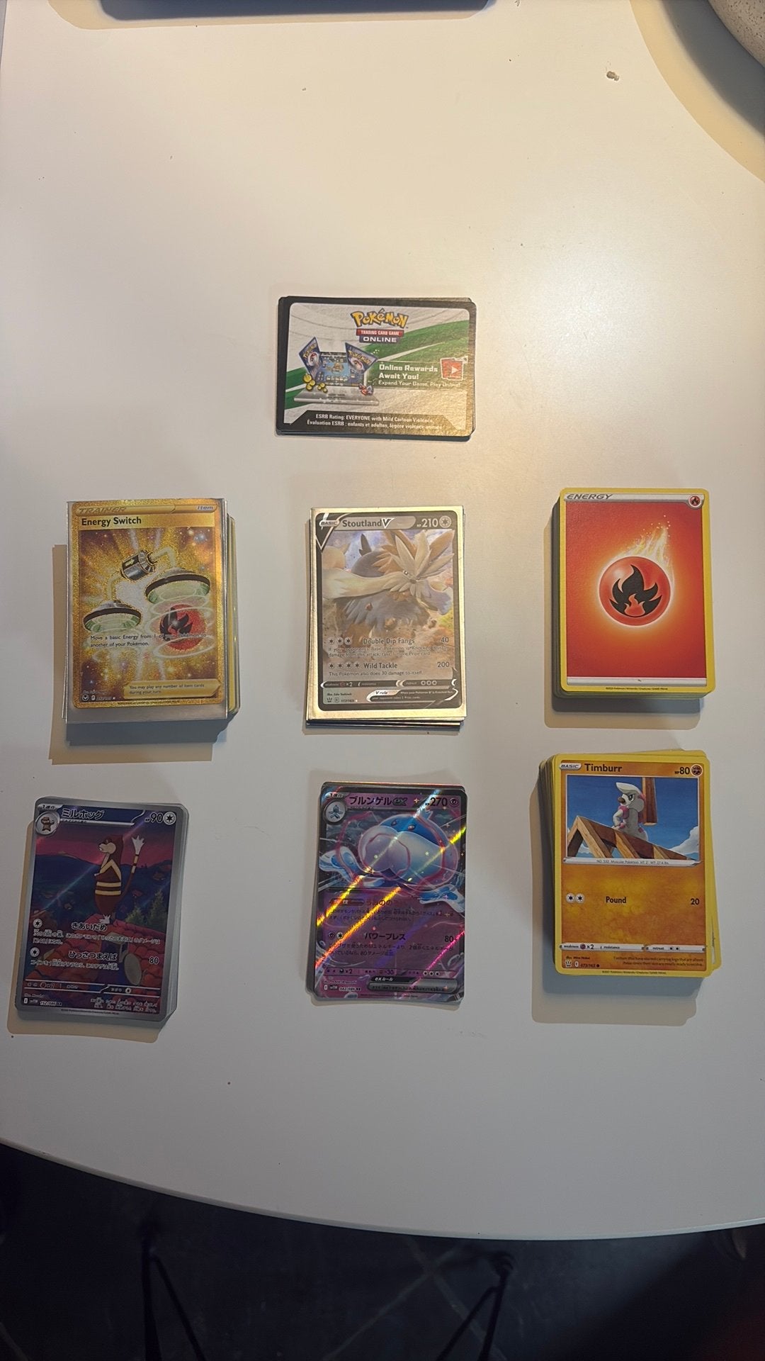 Pokemonkaarten, Ophalen of Verzenden, Zo goed als nieuw, Meerdere kaarten