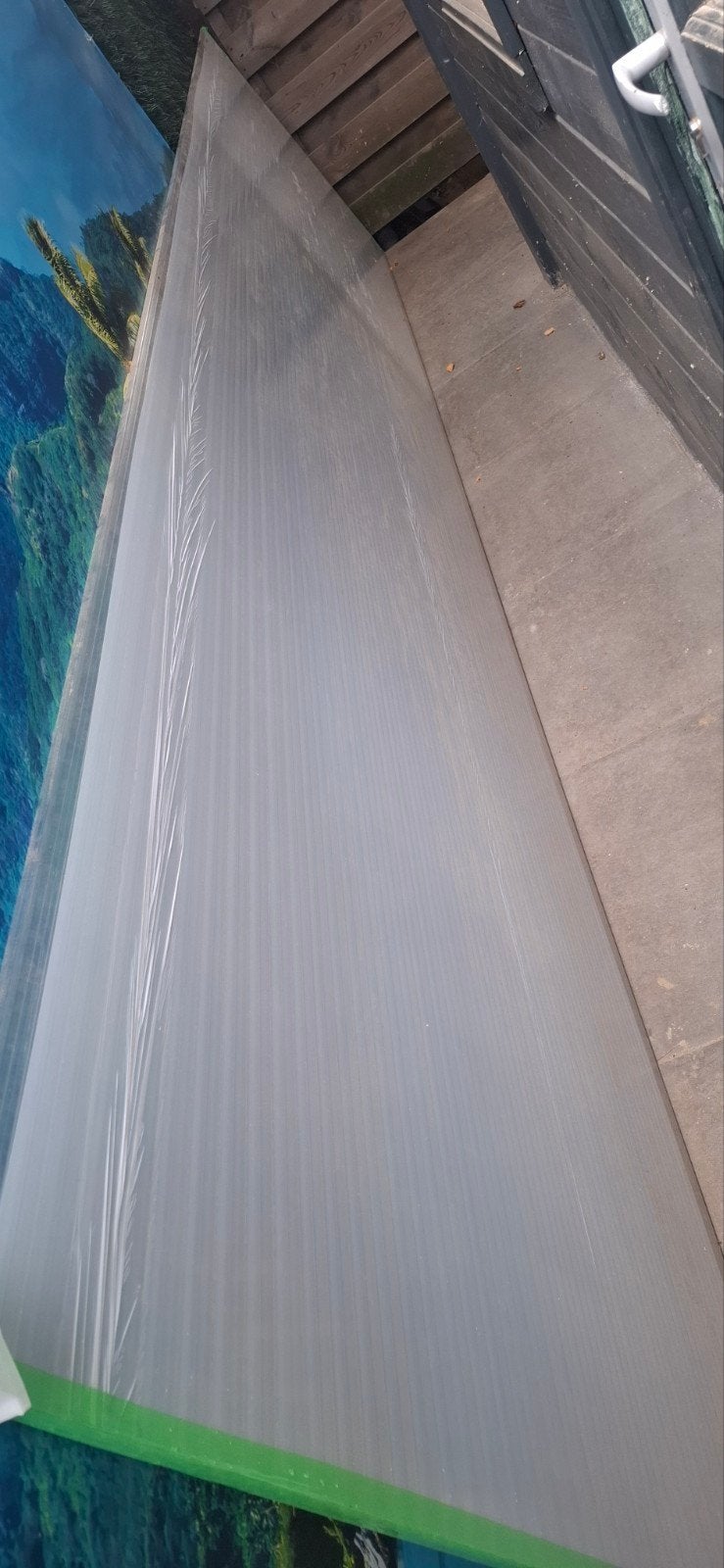 Polycarbonaat kanaalplaat, Ophalen, Nieuw, Veranda