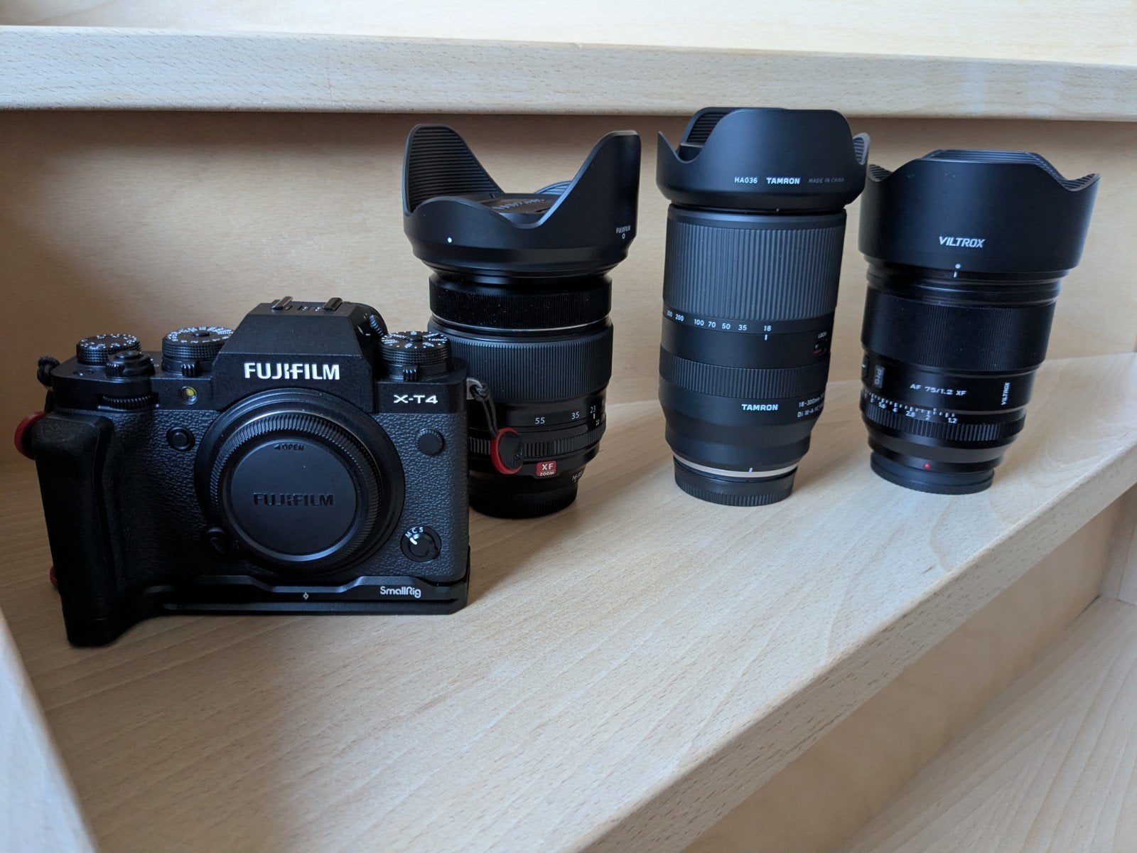 Fujifilm XT-4 Complete Set, Enlèvement