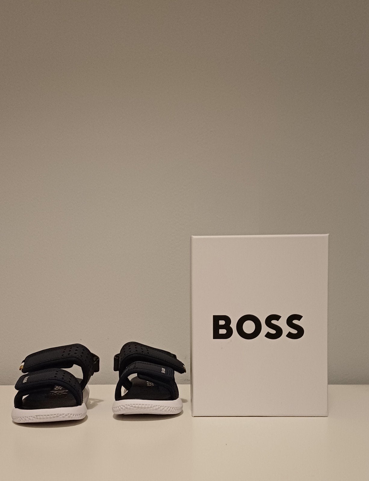 Marineblauwe T25-sandalen voor kinderen van BOSS - Nieuw - J, Ophalen of Verzenden