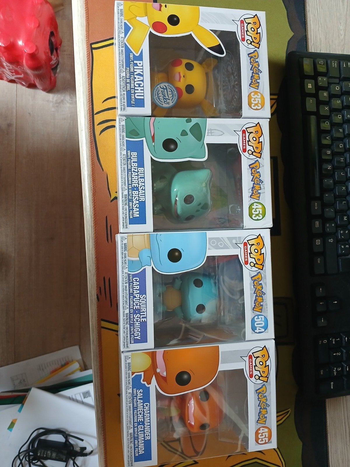 4 pokemon funkos, Verzamelen, Ophalen