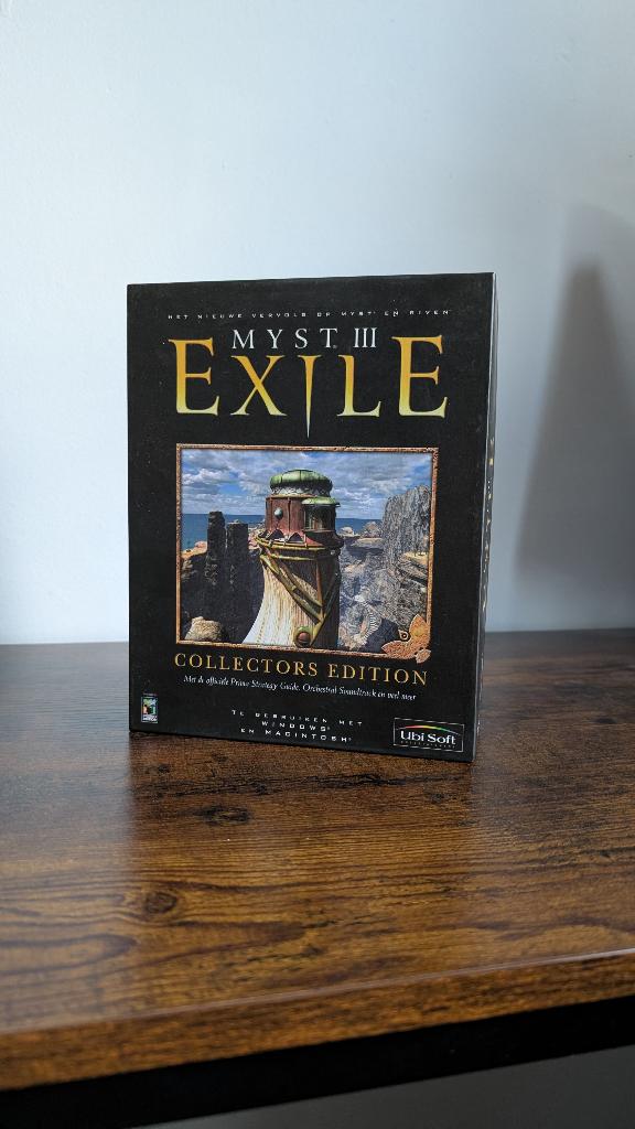 CD-ROM Big box Myst III Exile, Games en Spelcomputers, Ophalen, Zo goed als nieuw