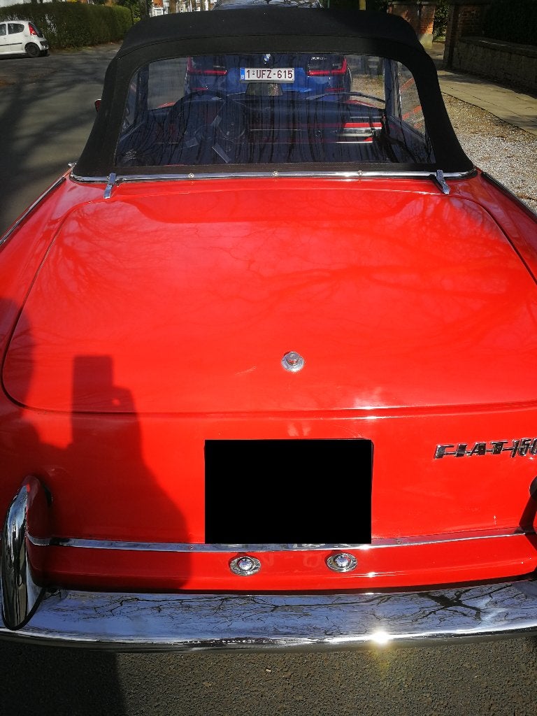 Fiat 1500 Spider 118K 1967 export US, foto 8