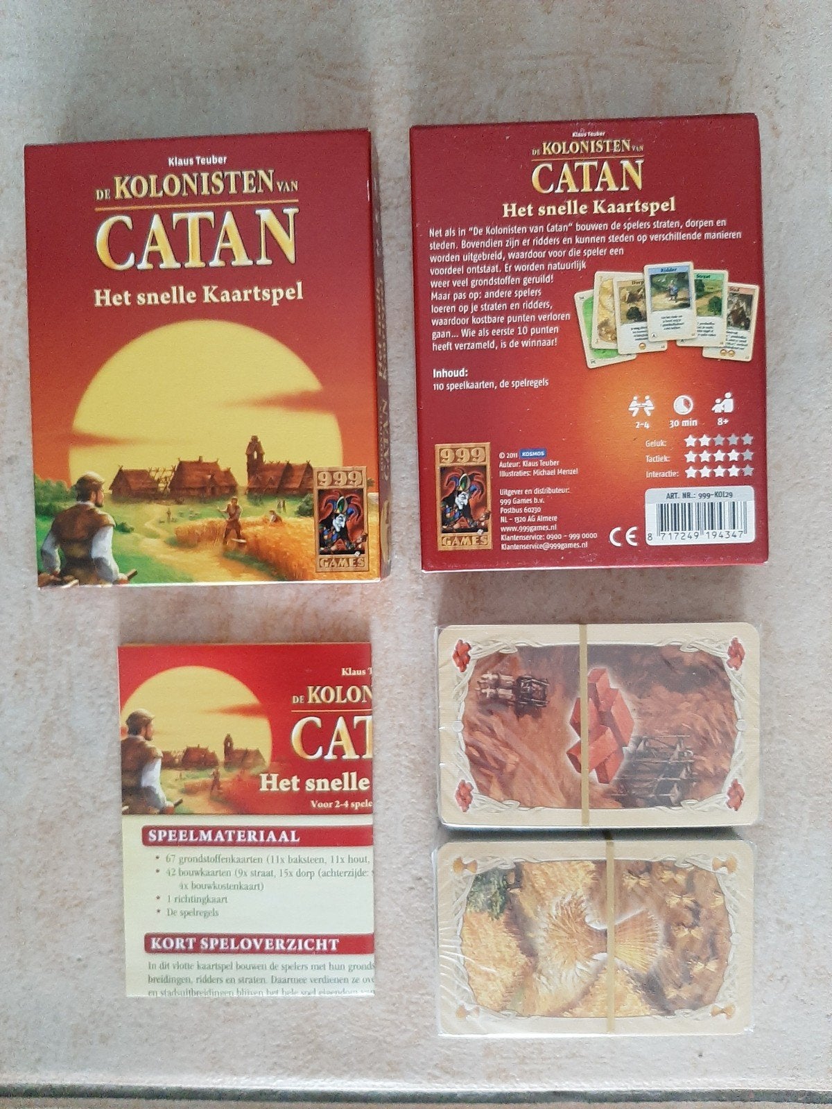 Kolonisten van Catan. Kaartspel 8+, Hobby en Vrije tijd, Ophalen of Verzenden