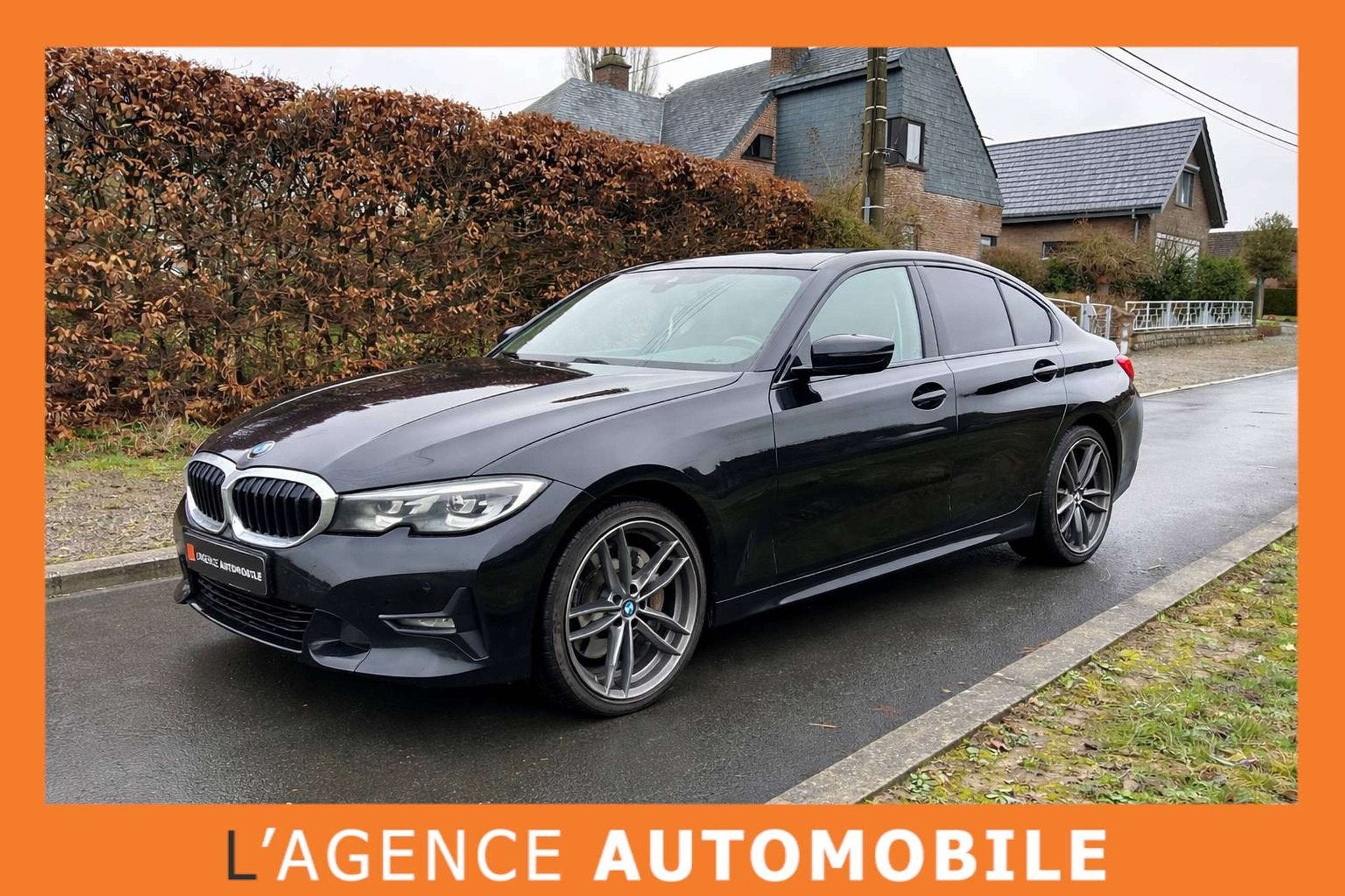 BMW 3 Serie 330 330i Sport Line + Shadowline - GARANTIE 12M, Auto's, BMW, Automaat, Achterwielaandrijving, Gebruikt, 4 cilinders