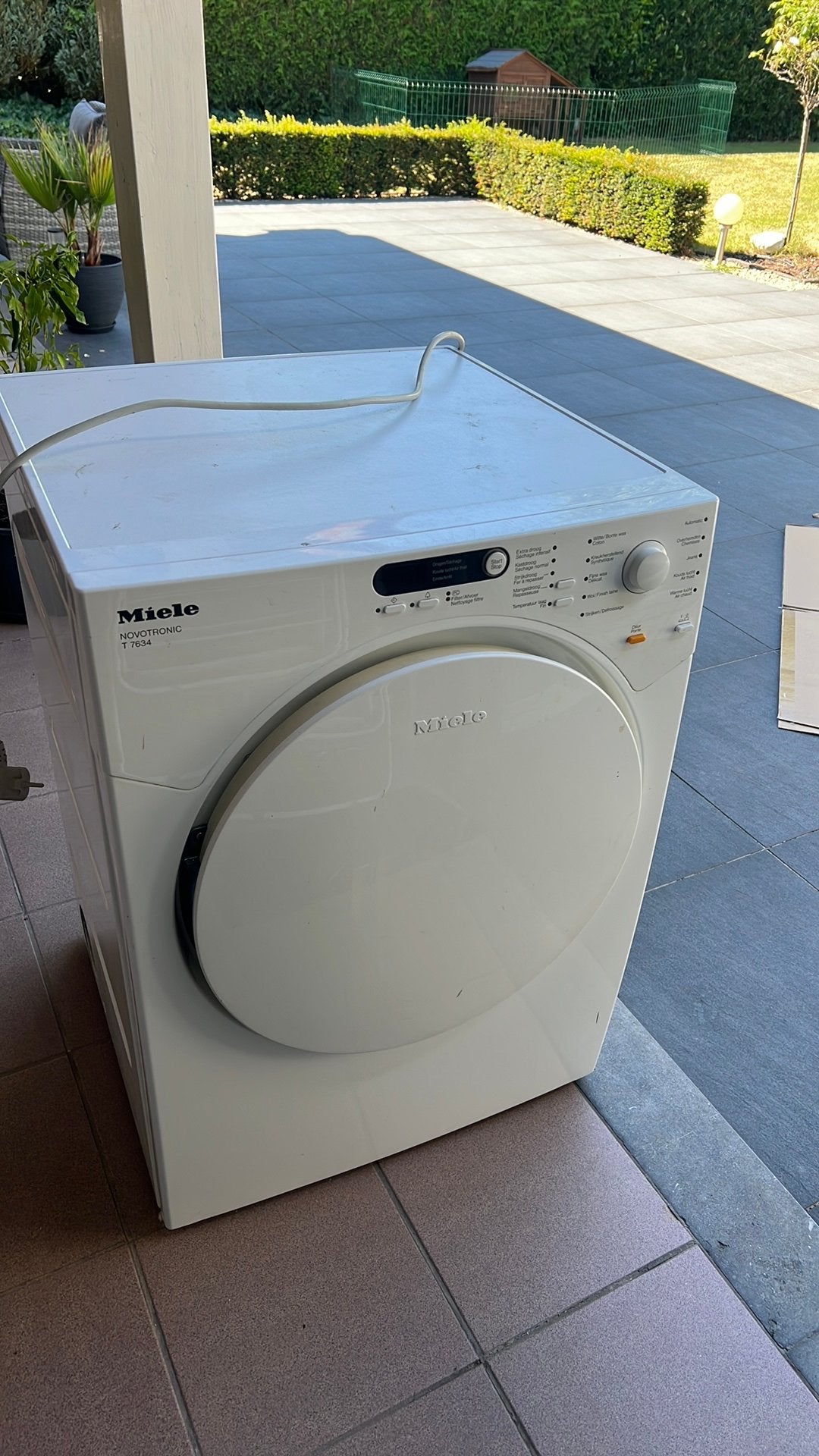 Miele wasdroger, Ophalen, Zo goed als nieuw