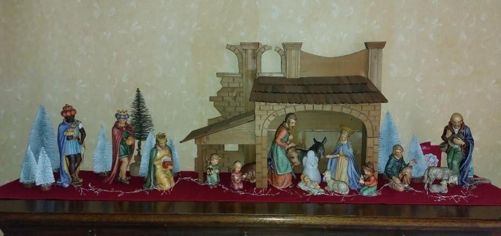 Hummel Goebel kerstgroep met kerststal nr. 260, Diversen, Ophalen