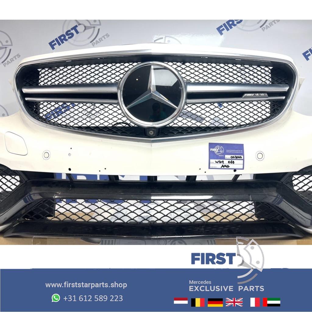 W212 FACELIFT E63 AMG VOORBUMPER WIT COMPLEET origineel Merc, Auto-onderdelen, Gebruikt, -, Voor, Ophalen of Verzenden