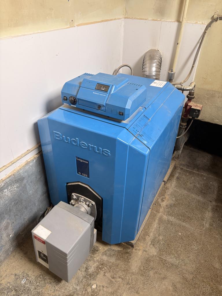 Mazoutketel met brander 34 kW, Doe-het-zelf en Bouw, Chauffageketels en Boilers, Ophalen, Gebruikt, Onbekend