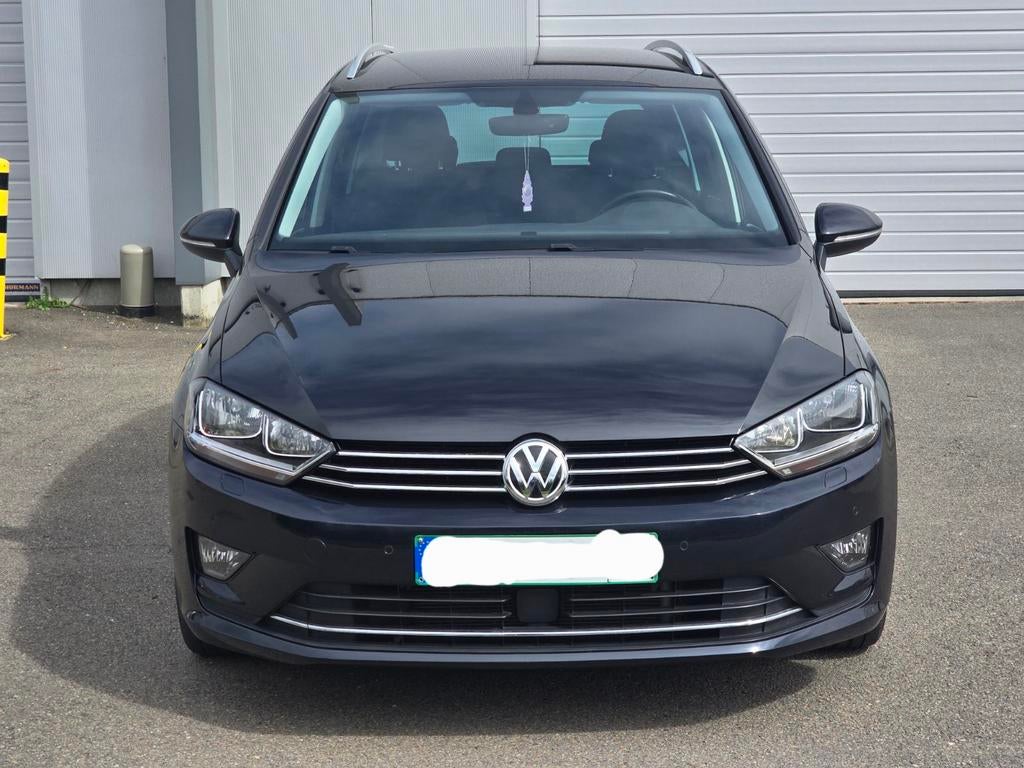 Volkswagen Golf Sportsvan 1.4TSI vele opties 1jaar garantie, Auto's, Voorwielaandrijving, 4 cilinders, Zwart, Golf Sportsvan
