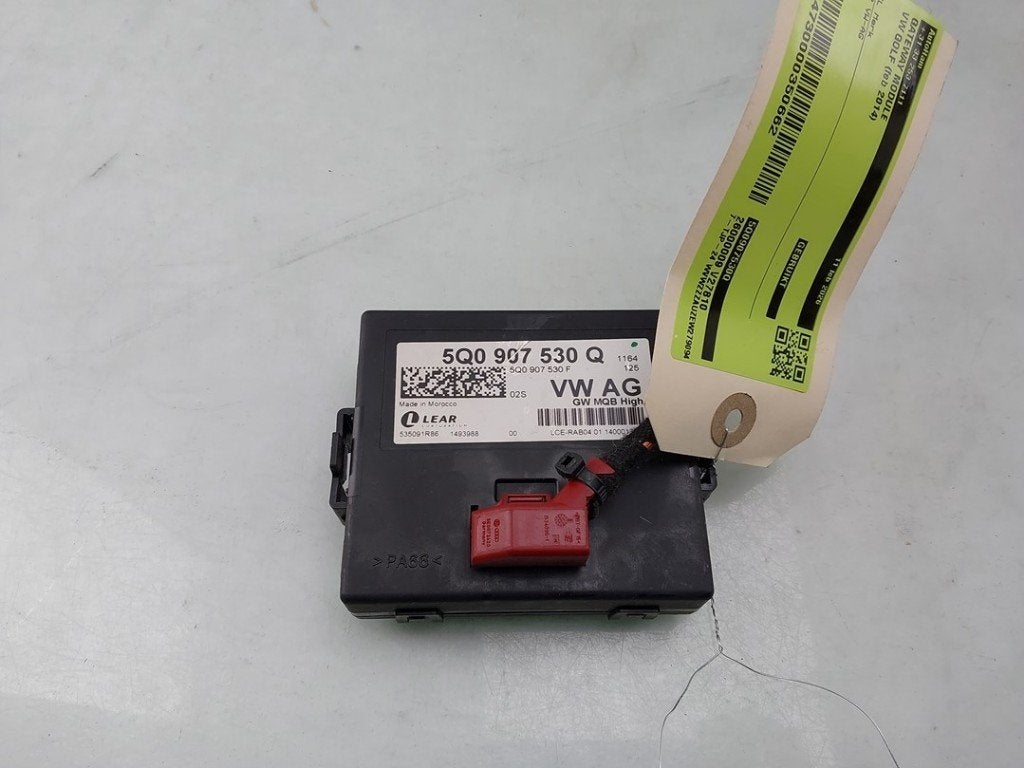 GATEWAY MODULE Golf VII (AUA) (|5Q0907530Q|5Q0907530P|), Dhr. J. Ham, Volkswagen, Administratie@autoham.nl, Utilisé