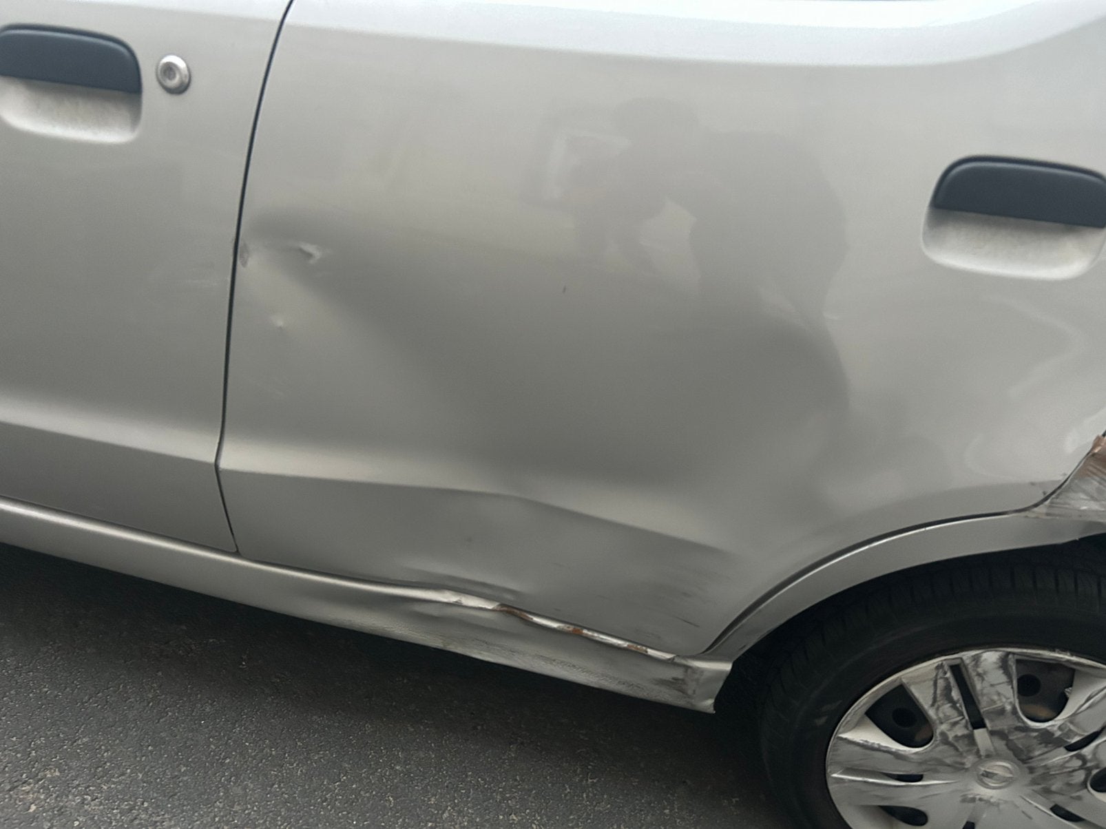 Nissan pixo essence accidentée perte totale, Enlèvement