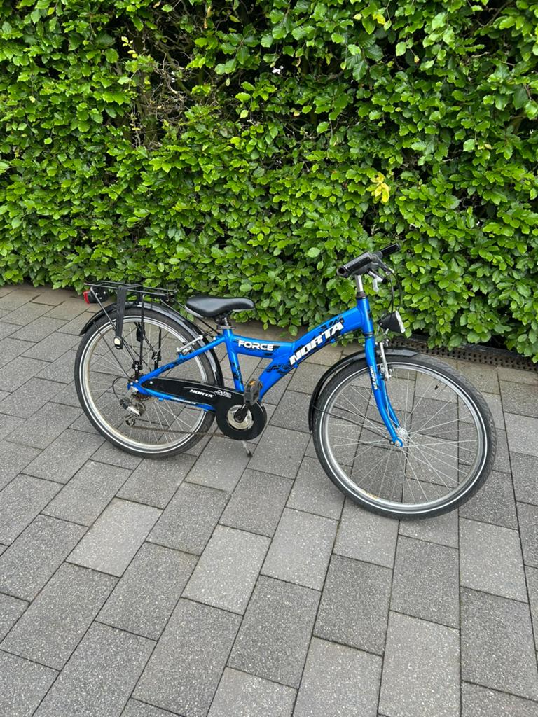 Norta kinderfiets, Fietsen en Brommers, Ophalen, Gebruikt, Velgrem, Versnellingen