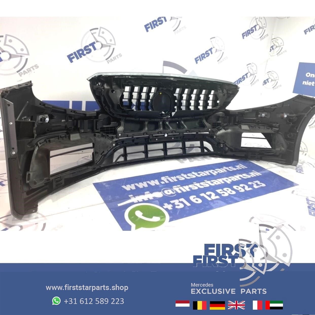 C205 C63 AMG FACELIFT VOORBUMPER COMPLEET Mercedes C Klasse, Utilisé, -, Avant, -
