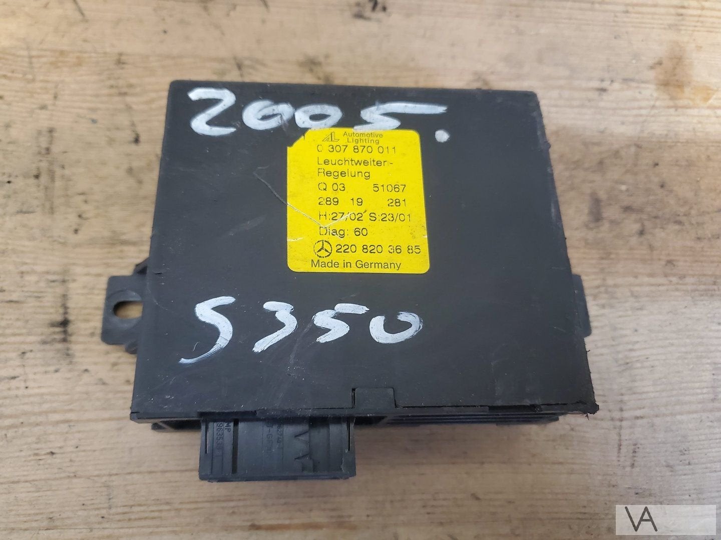Mercedes S klasse W220 2002 - 2005 licht verlichting module, Gebruikt, -, Ophalen of Verzenden, -