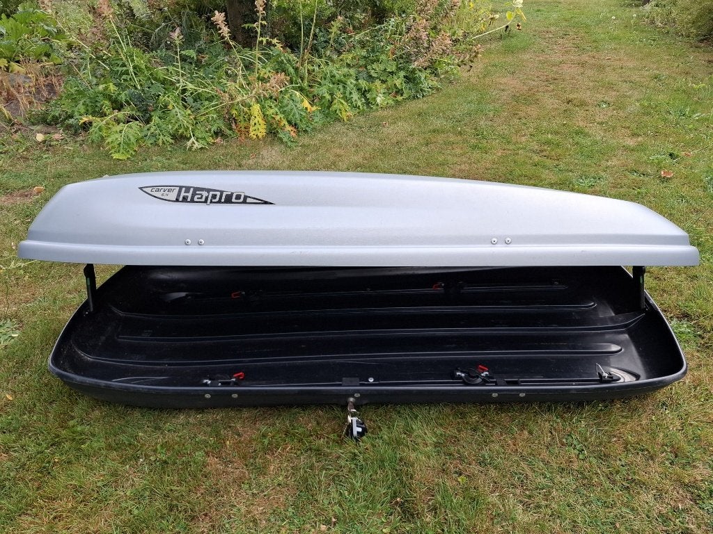 hapro carver 6.4 : coffre de toit, Enlèvement
