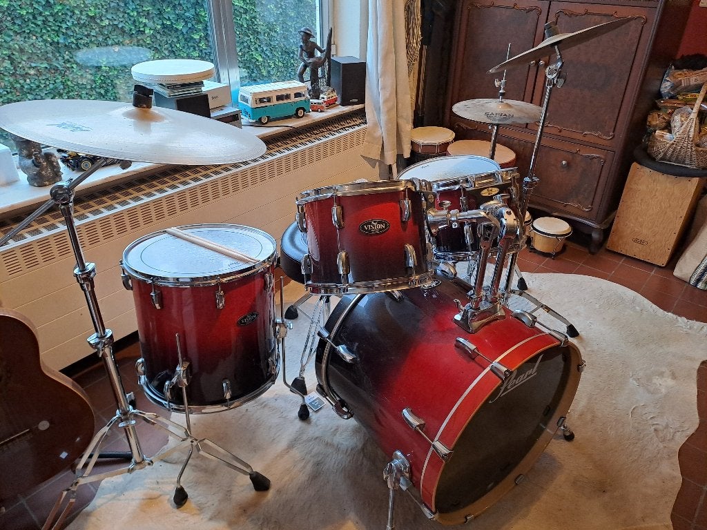 Pearl Vision Drumset, Muziek en Instrumenten, Ophalen, Zo goed als nieuw, Pearl