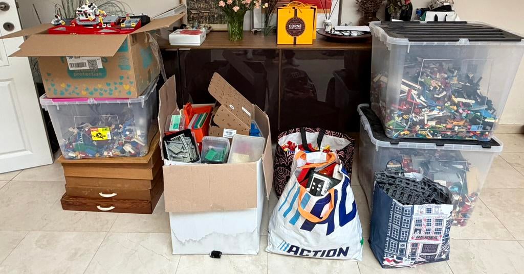 Groot lot lego, Ophalen, Zo goed als nieuw, Lego