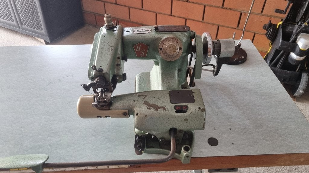 naaimachine, Hobby en Vrije tijd, Gebruikt, Naaimachine, Industrieel, Ophalen