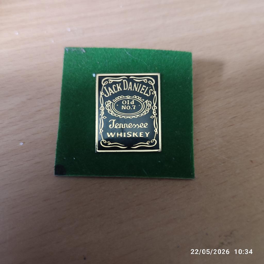 De pin van Jack Daniel., Ophalen of Verzenden, Zo goed als nieuw, Reclamebord