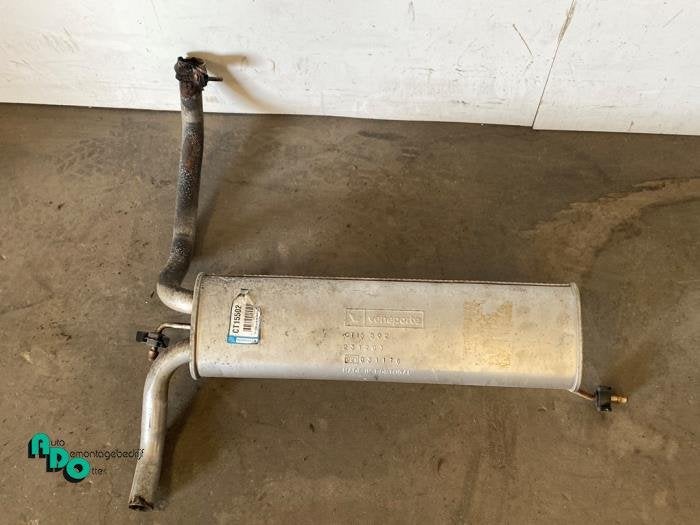 Echappement silencieux arrière d'un Citroen C1 (C1 08-), Autos : Pièces & Accessoires, -, 3 mois de garantie, Utilisé, -